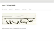 Tablet Screenshot of johncheneywood.com